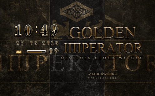 digital clock widget Imperator