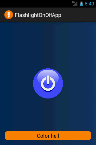 FlashlightOnOffApp