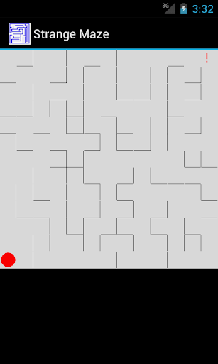 Strange maze