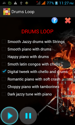 Drums and Jazz Loop