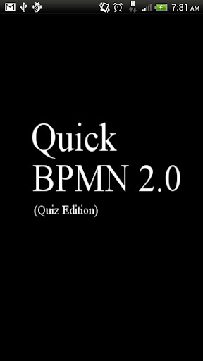 Quick BPMN 2.0 Quiz Edition