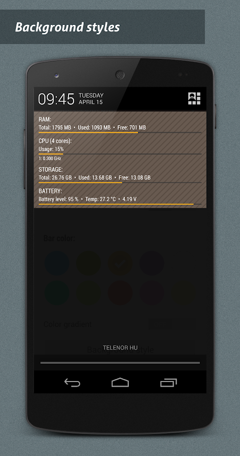   NotiSysinfo Pro – Capture d'écran 