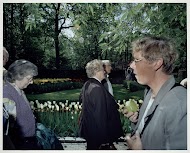 Bezoekers op de Keukenhof