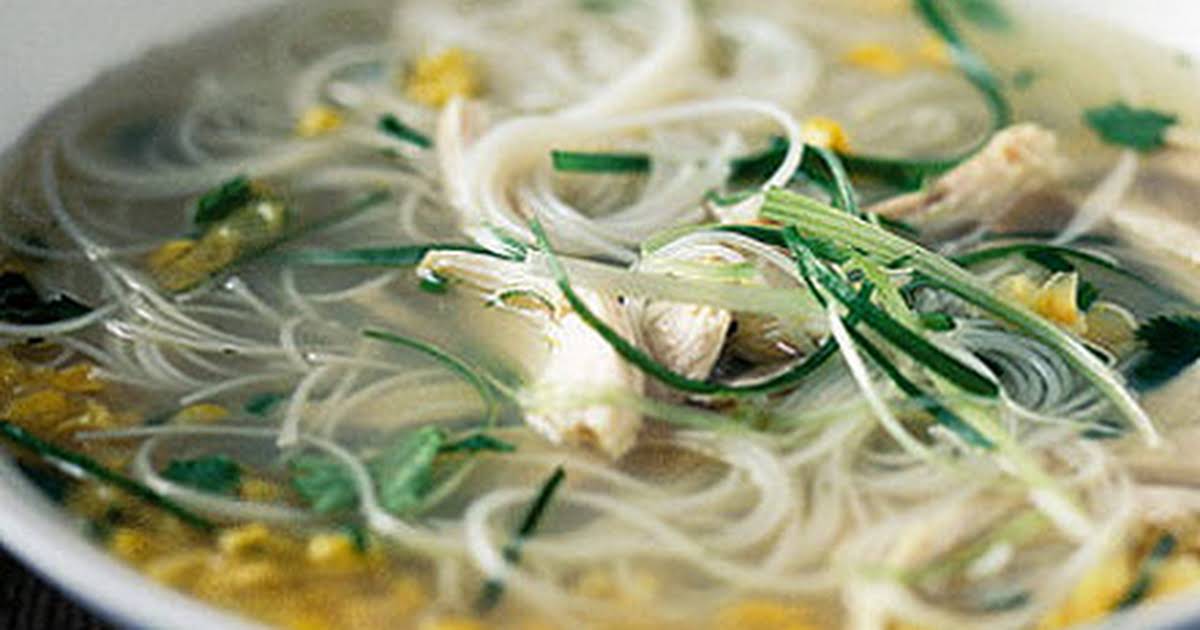 Homemade Chicken Noodle Soup without Vegetables Recipes Yummly
