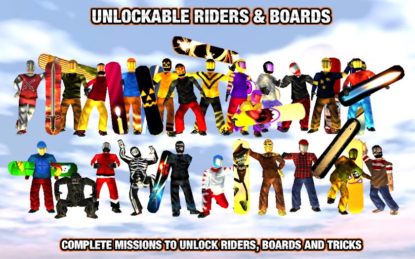 Crazy Snowboard Pro Screen 2