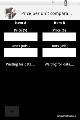 Price per unit Comparison