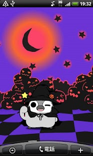 Pesoguin LWP Halloween Penguin Screenshots 0