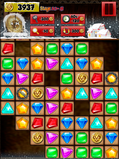 【免費棋類遊戲App】Super Jewels Quest - Christmas-APP點子