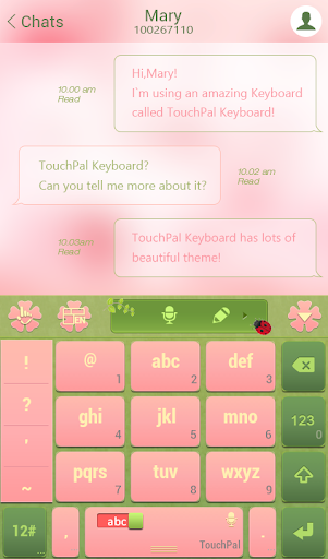 免費下載生產應用APP|TouchPal Spring Garden Theme app開箱文|APP開箱王