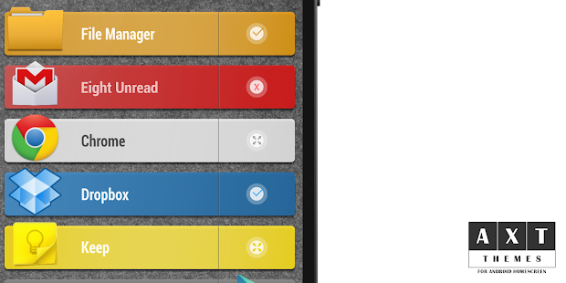 Zooper HD Apps Bar - screenshot thumbnail