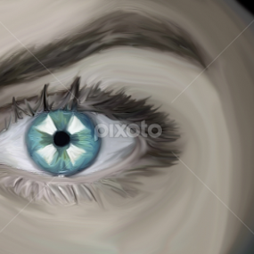 Resident Evil Eye by Moné Ehlers - Painting All Painting