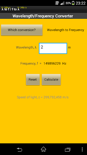 Wavelength-Frequency Converter