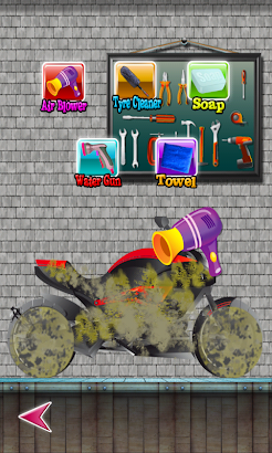 Dirty bike wash screenshot