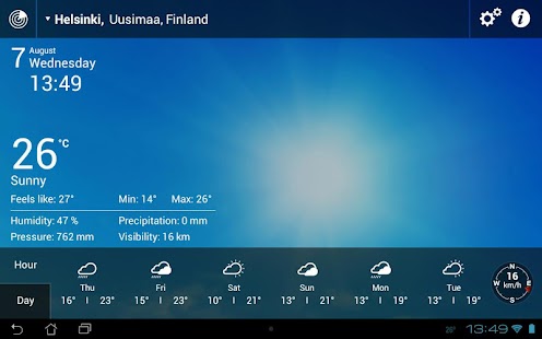 Weather Live with Widgets - screenshot thumbnail