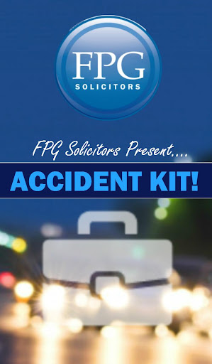 Accident Kit by FPG Solicitors