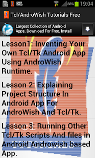 How to mod Tcl/AndroWish Tutorials Free patch 1.0-1 apk for android