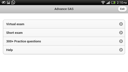 【免費書籍App】Advance SAS Practice Exam Pro-APP點子