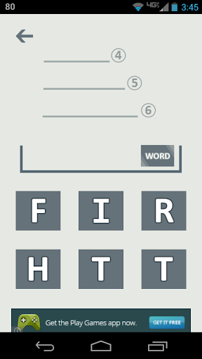 【免費解謎App】4-5-6 FREE: Word Game-APP點子