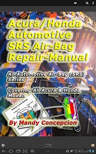 Android application Honda Acura SRS-Airbag BookAPP screenshot