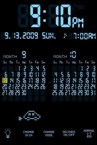 Toki Clock カレンダーと世界時計