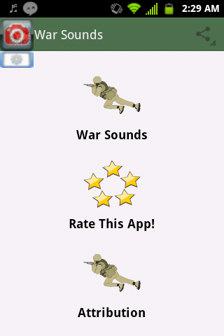 War Sounds Battle Soundboard