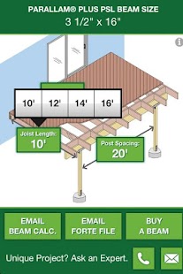 Download Parallam+ Deck Beam Sizer APK for PC