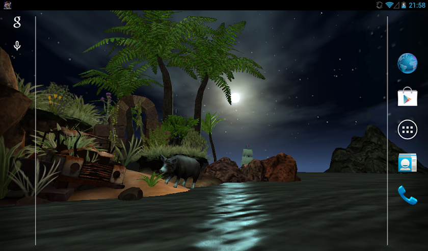 Lost beach 3d full Screen 2