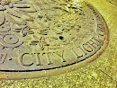 City Light City Bright Sidewalk Plate