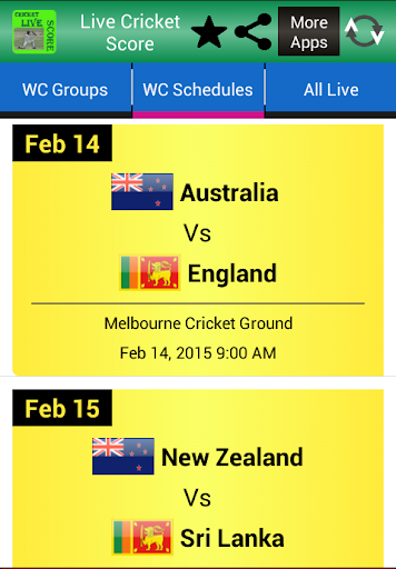 Live Cricket Score