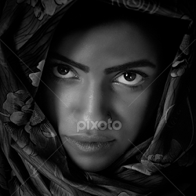 Eye of the Beholder  by Tristan Joseph Escarlan - People Portraits of Women