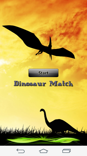 Dinosaur Matching Game