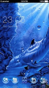 Dolphins Life C Launcher Theme Screenshots 0