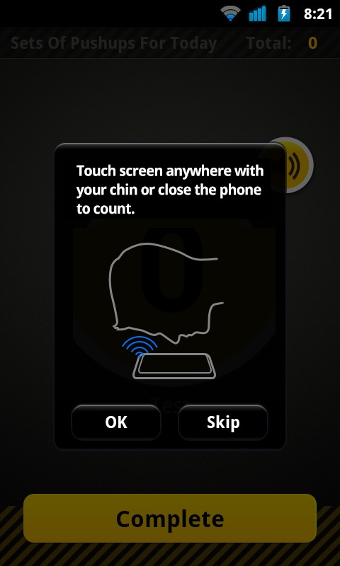 腕立て伏せワークアウト Screen 3