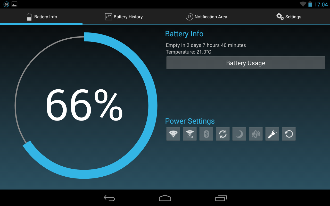 Battery Widget Reborn - screenshot