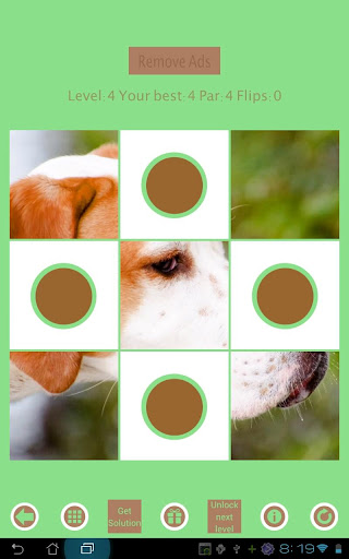 Flip Disc: Dogs Jigsaw Game