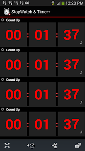 StopWatch & Timer+ v1.25 APK StopWatch & Timer+ - screenshot thumbnail