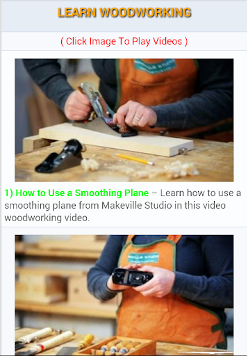 Learn Woodworking