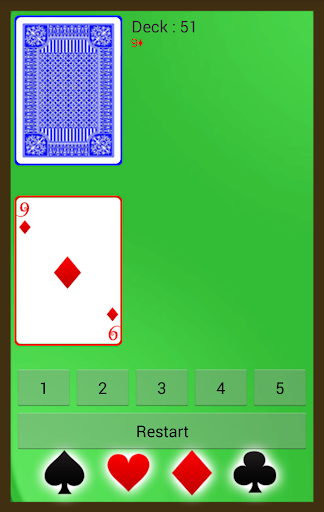Random Poker Card