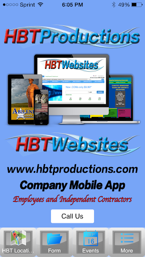 HBT Productions Company App