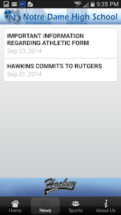 Notre Dame High School Screenshots 1