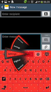 How to get Pretty Red vs Black Keyboard Varies with device mod apk for bluestacks