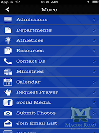 Macon Road Baptist School poster 4