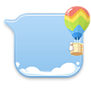 GO SMS balloon bubble Theme.apk 1.0