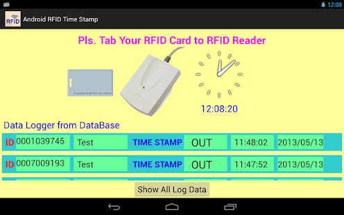 Free RFID Time  Attendance APK