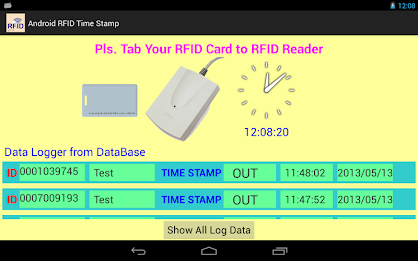RFID Time  Attendance poster 3