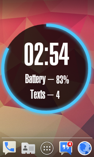 【免費個人化App】MNML UCCW Clock Widget Trial-APP點子