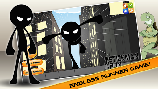 StickMan Run: City Defence