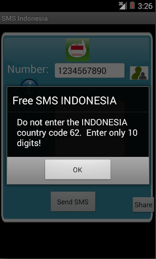 【免費社交App】Free SMS Indonesia-APP點子