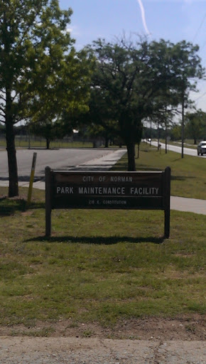 Park maintenance facility