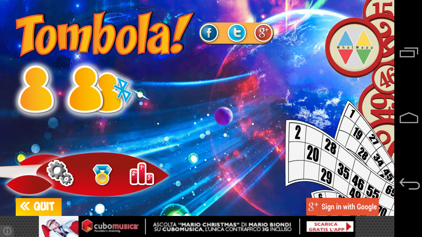 Tombola Google Play